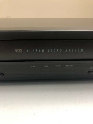 Rca Vr513 Video Cassette Recorder Vhs Player W/ 4 Heads 2