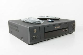 Ge Vg4053 Vcr Bundle With Remote Batteries And Coaxial Cable For Tv Hookup