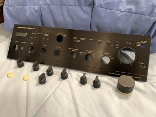 Harman Kardon Pm665 Vxi Face Plate And Knobs | Stereo Integrated Amplifier Parts