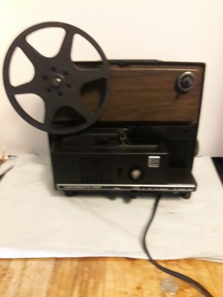 Vintage Kodak Instamatic M67 Movie Projector With Reel 8 & 8mm