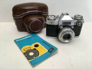 Zeiss Ikon Contaflex 35mm Camera,  C1959 - 62,  In Case, .