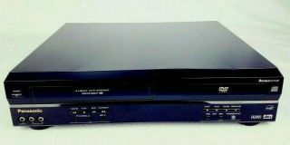Panasonic Pv - D4743 Dvd Player Vcr Combo Vhs Video Cassette - Double - Feature -