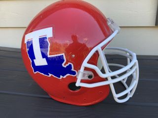 Louisiana Tech Bulldogs Game Decommissioned Full Size Football Helmet