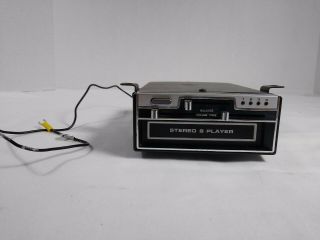 Vintage Realistic Automotive Car Stereo 8 - Track Player Model 12 - 1802a