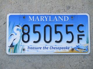 Maryland Treasure The Chesapeake License Plate