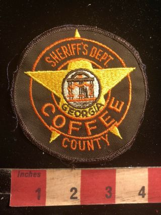 Vintage Coffee County Georgia Sheriffs Dept Police / Security Related Patch S75g