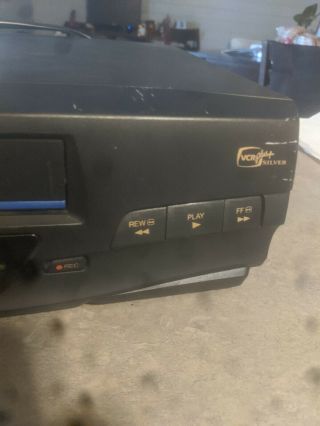 Panasonic 4 Head Hi - Fi Stereo Omnivision VCR Recorder VHS PV - V4611 2