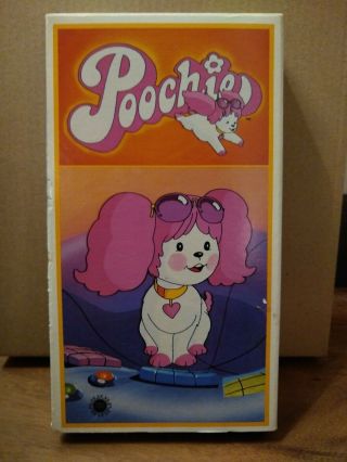 Poochie Children’s Video Library Vintage Vhs Movie Cartoon 1985