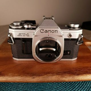 Canon At - 1 Vintage Slr 35mm Film Camera Body Only