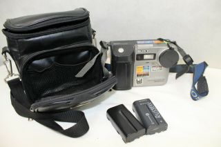 Sony Mavica Digital Movie Camera Model Mvc - Fd81 Floppy Disk Mpeg Movie Cam11