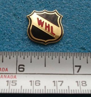 Whl Logo West Junior Hockey League Pin 9182