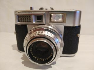 Vintage Voigtlander Vitomatic Ii 35mm Film Camera Color - Skopar Lens 1:2.  8 50mm
