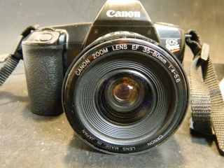 Vintage Cannon Eos Rebel 35mm Camera W/ Ef 35 - 80mm Lens