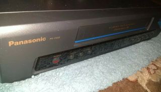 PANASONIC PV - 7450 VCR VHS Player/Recorder Great 2