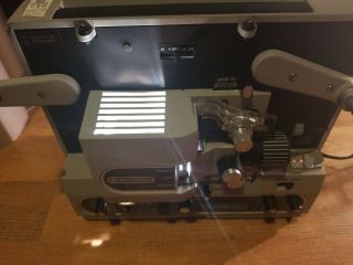 Vintage Bell & Howell Filmosonic 8 Magnetic Sound Movie Projector 1744 B 3