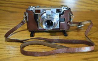 Leidolf Lordomat Wetzlar 35mm Range Finder Camera W 50mm 2 8 Lordonar Lordox C35
