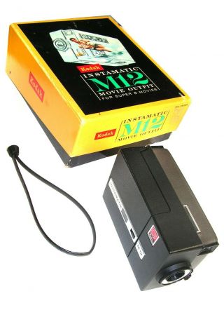 Scarce Kodak Instamatic M12 8 Movie Camera W/ Box