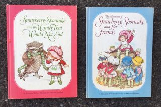 Vintage Strawberry Shortcake Books Winter That Would Not End And Her Friends
