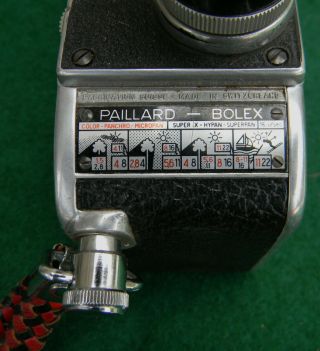 Vintage Bolex Paillard 8mm B 8 Movie Camera W/ Yvar 13 & 36mm Lenses 3