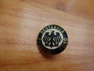 Classic Vintage Germany National Team Federation Crest Enamel Fussball Pin Badge