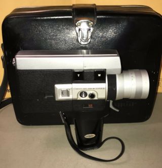 Vintage Canon Auto Zoom 518 8 Camera W/ Case C - 8 9.  5 - 47.  5mm