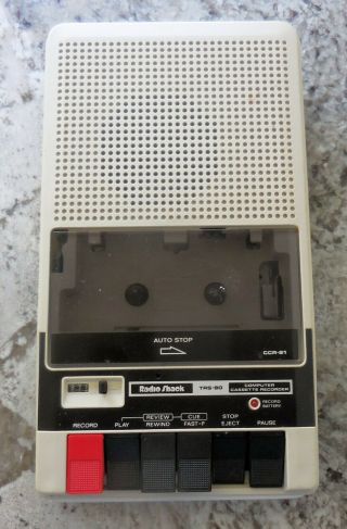 Radio Shack Ccr - 81 Trs - 80 Computer Cassette Tape Recorder 26 - 1208a [parts Only]