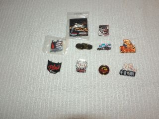 9 NASCAR Pins Most Are Dale Earnhardt Pins and a Earings 3