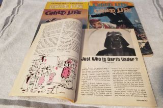 5 Vintage Child Life Magazines 1980 - 1981