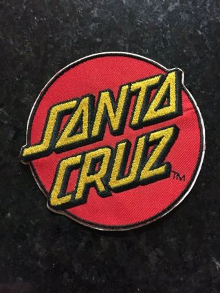 Santa Cruz Skateboard Patch (vintage)