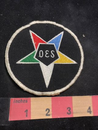 Vintage Oes Patch Order Of The Eastern Star 86i4