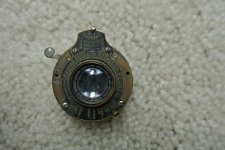 Antique Zeiss Kodak Anastigmat Bausch & Lomb B&l Rapid Rectilinear 85mm Lens