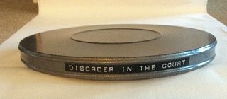 " Disorder In The Court " 16mm Film - 1936 - The 3 Stooges - Larry,  Moe & Curly - B&w