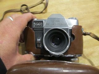 Kodak Retina Reflex Iii 50mm Camera W/case