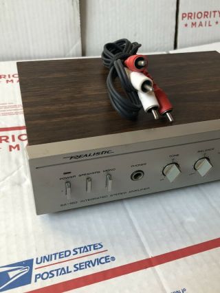 Vintage Realistic SA - 150 Integrated Stereo Amplifier - Model 31 - 1955 3