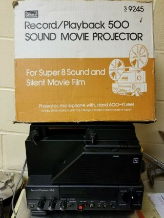 Sears 9245 500 Sound 8 500 Moive Projector