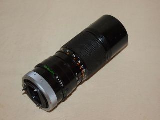 CANON FD 100 - 200mm 1:5.  6 ZOOM LENS 3906 2