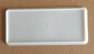 Vintage Tupperware Replacement Rectangle Clear Lid Only 607 - 8
