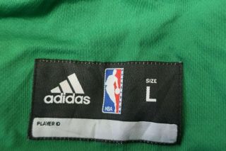 C8516 VTG ADIDAS Boston Celtics RONDO 9 NBA Basketball Jersey Size L 3