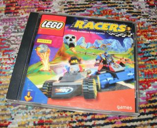 Vintage Lego Racers Pc Computer Game Windows Win 95/98 2000 Car Racing