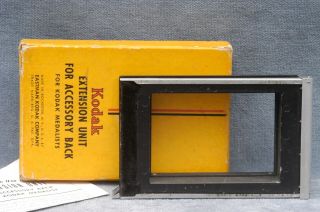 Kodak Medalist Extension Unit For Accessory Back