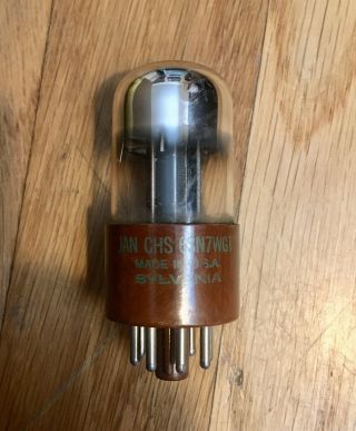 Jan Chs 6sn7 Wgt Vacuum Tube Tests Strong