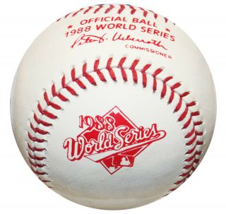 1988 World Series Rawlings Mlb Official Game Baseball La Dodgers Boxed