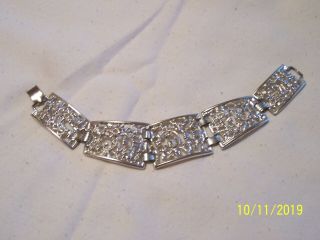 Vintage Sarah Coventry Silver Tone Bracelet
