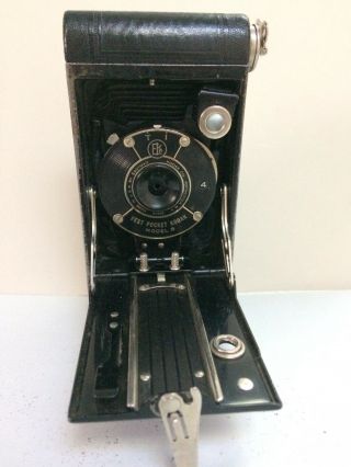 Old 1920 Vest Pocket Kodak Model B Folding Autographic Camera