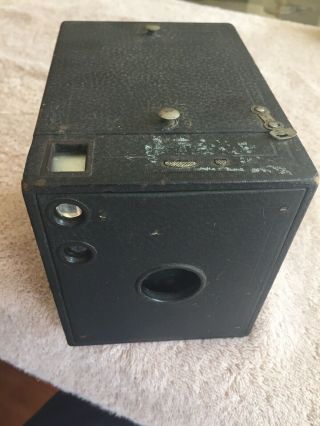 Rare Rare Eastman Kodak Brownie No.  3 Model B Antique Film Box Camera