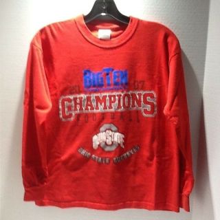 Ohio State Buckeyes 2007 Big Ten Conference Champions T - Shirt Youth Large