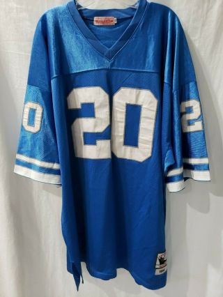 Mitchell & Ness Detroit Lions Barry Sanders 1996 Throwback Jersey Mens 60 4xl