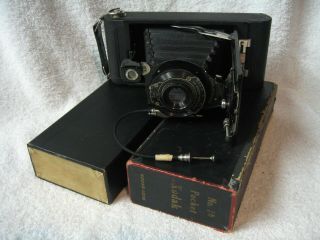 Vintage Pocket Kodak No.  1a Camera W/original Box