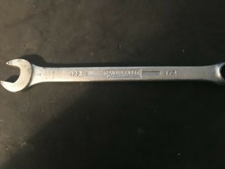Vintage Williams Superwrench No.  1162,  1/2 Inch,  12 Point Combination Wrench