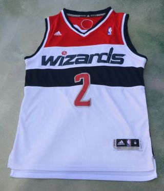 Adidas Nba Washington Wizards John Wall 2 Jersey Size M.
